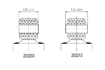 Амортизатор AL-KO 203213